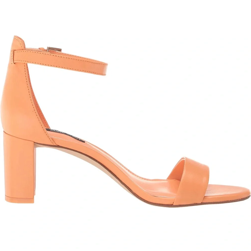 NINE WEST Women's Pruce Heeled Sandal Sz 9.5 M